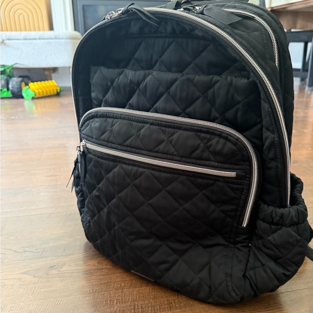 Vera Bradley Bancroft Black Backpack